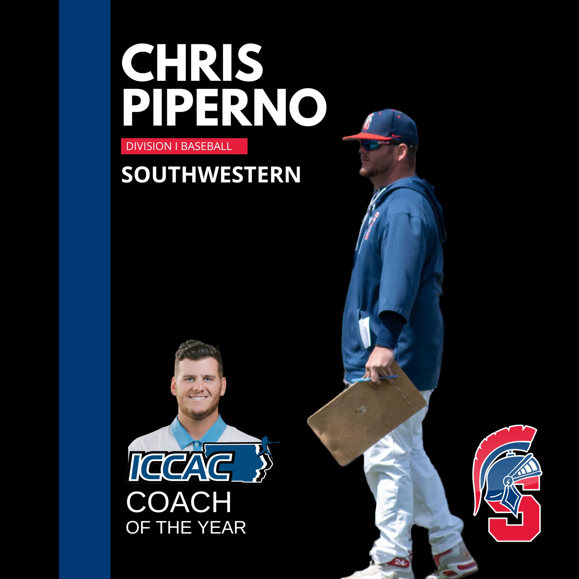 Piperno Earns Coach of the Year