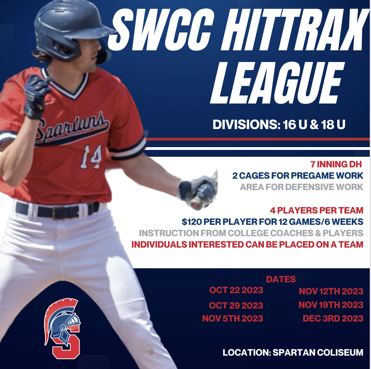 Introducing the SWCC Baseball HitTrax League: Elevating Competitive Play and Performance Analysis