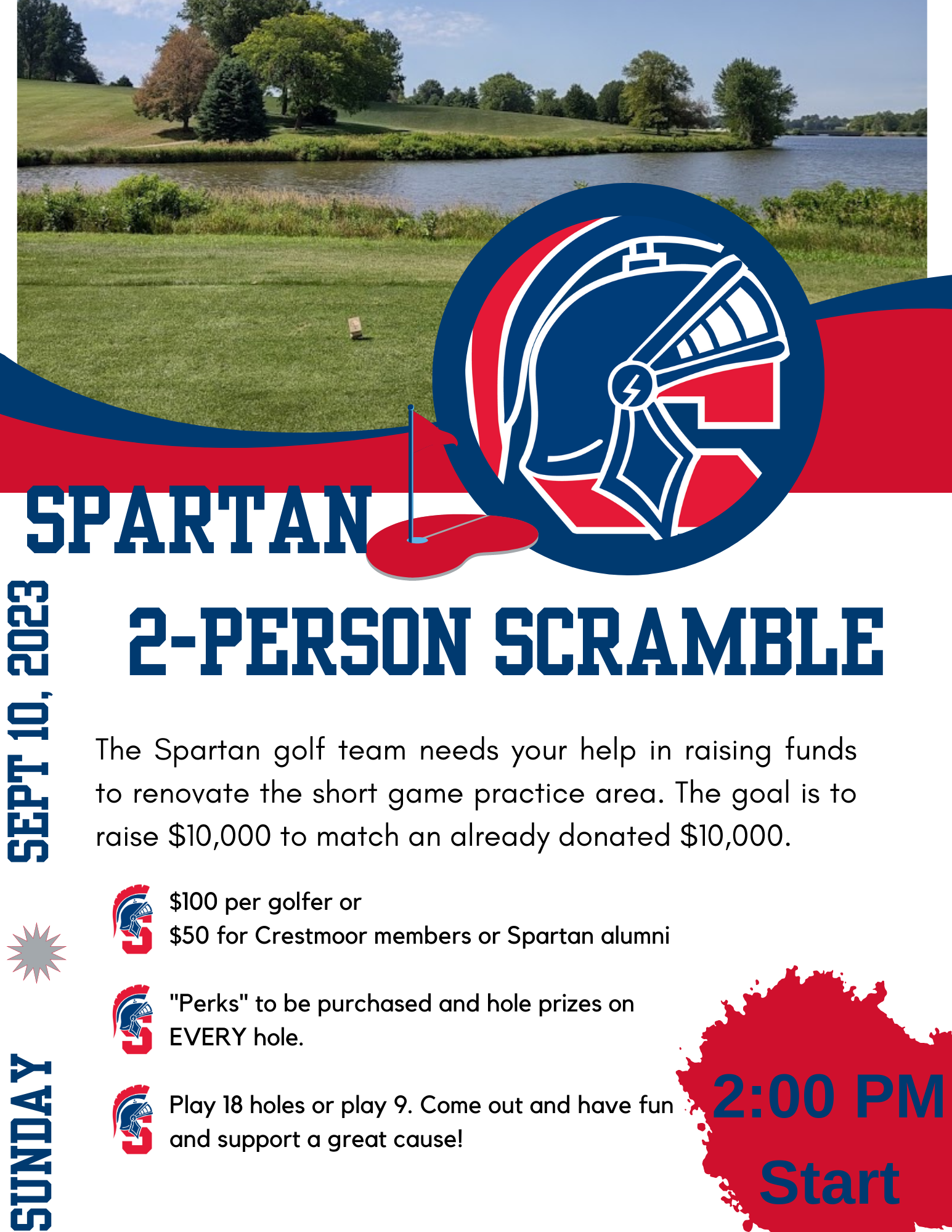 Join the Southwestern Golf Team's 2-Person Scramble Fundraiser