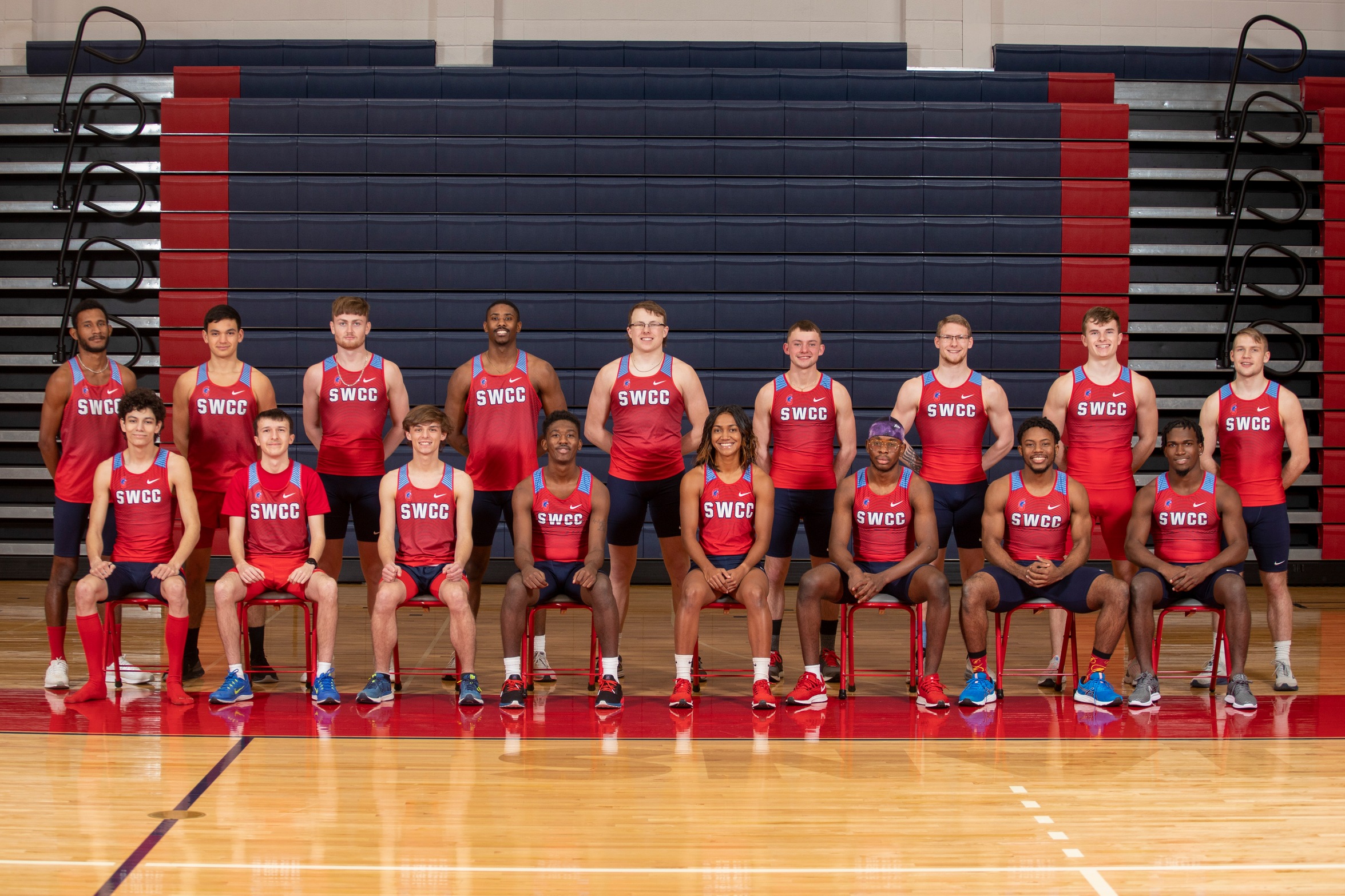 2020-21 Southwestern track and field team