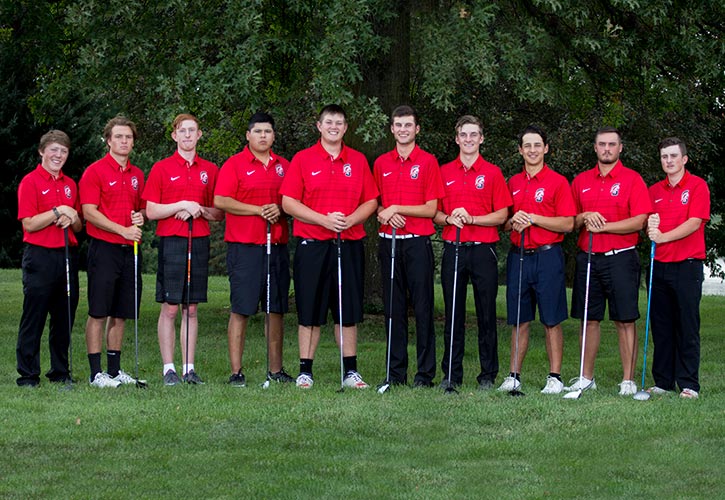 2017-2018 Spartan Men's Golf Team