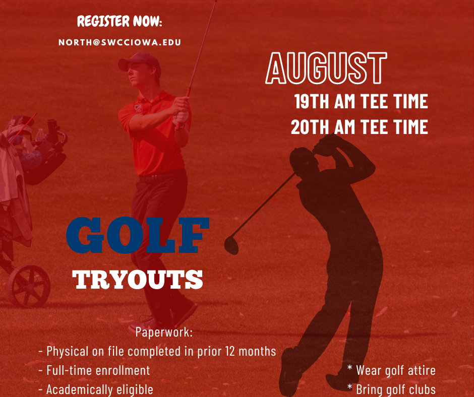 Southwestern Community College Announces Golf Team Tryouts for the 2023-2024 Academic Year