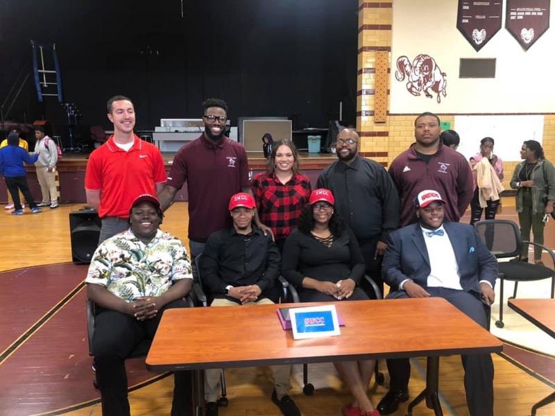 Southwestern track and field recently added four student-athletes from Hogan Preparatory High School in Kansas City.