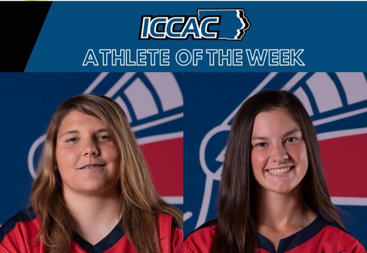 Spartan Softball Sweeps ICCAC Athlete of the Week