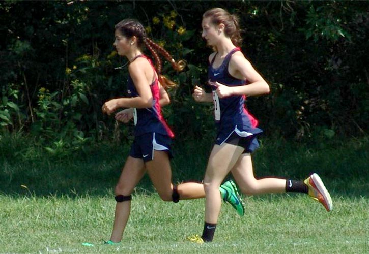 Spartan women cross country runners